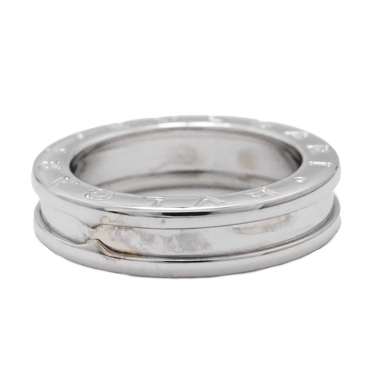 ブルガリ BVLGARI 750WG ホワイトゴールド ビーゼロワンリング XS 1バンド B-ZERO1レディース サイズ49  3620