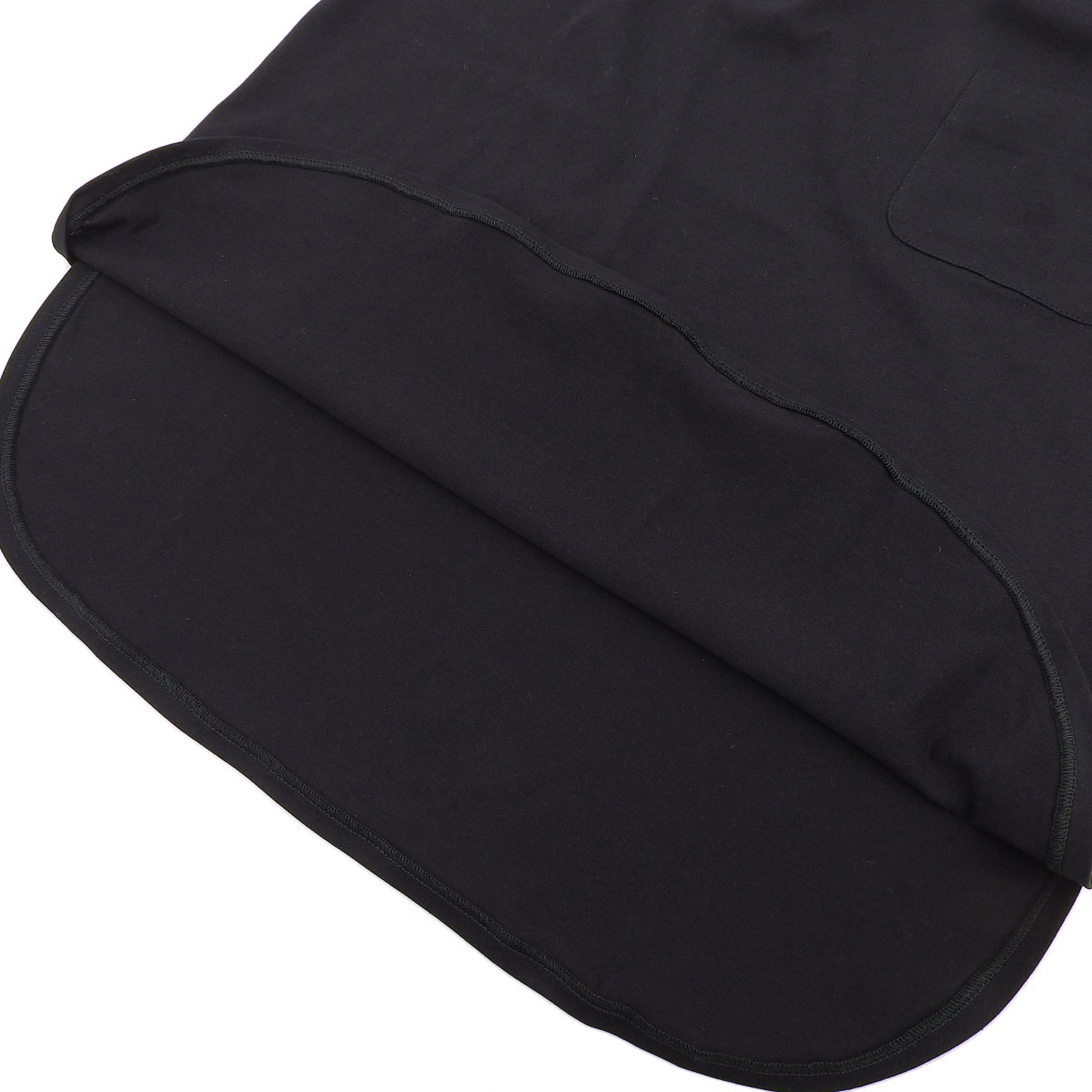 シャネル CHANEL ココマーク フレンチスリーブ カットソー Tシャツ コットン ブラック サイズ40 レディース 2015年 4448
