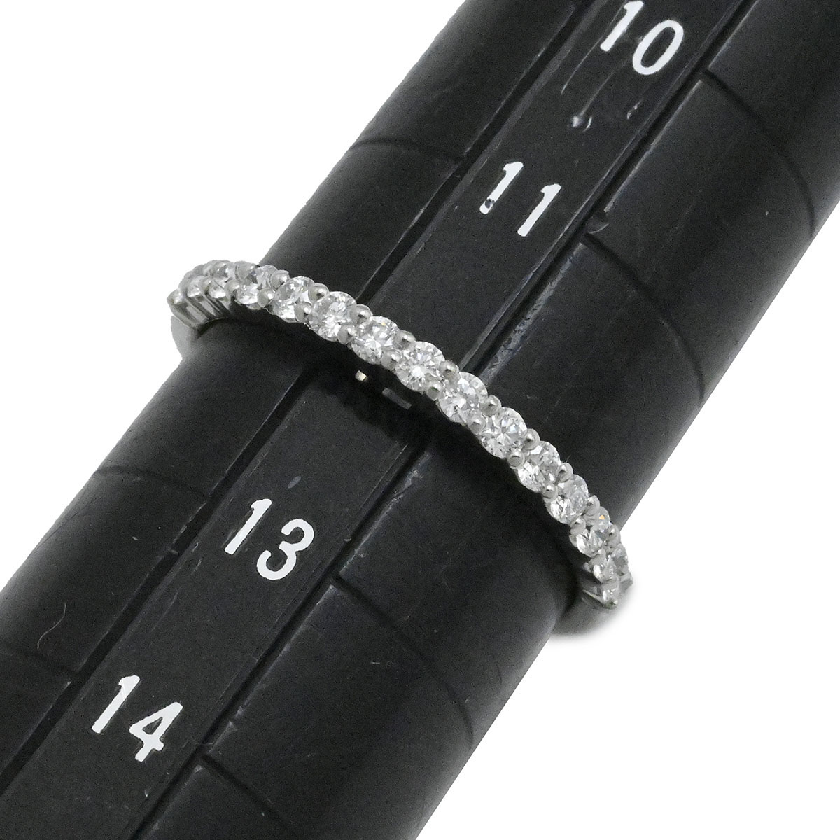 ロイヤルアッシャー ROYAL ASSCHER Pt950 プラチナ ダイヤ0.30ct ハーフエタニティサイズ12号 レディース  3817