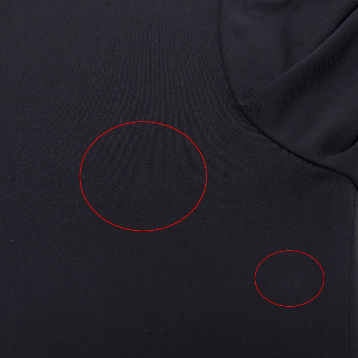 レオナール LEONARD 七分袖 ハイネック カットソー 襟後ろハーフジップ 襟柄 袖口柄 裾柄 ブラック M レディース 軽量素材 4720