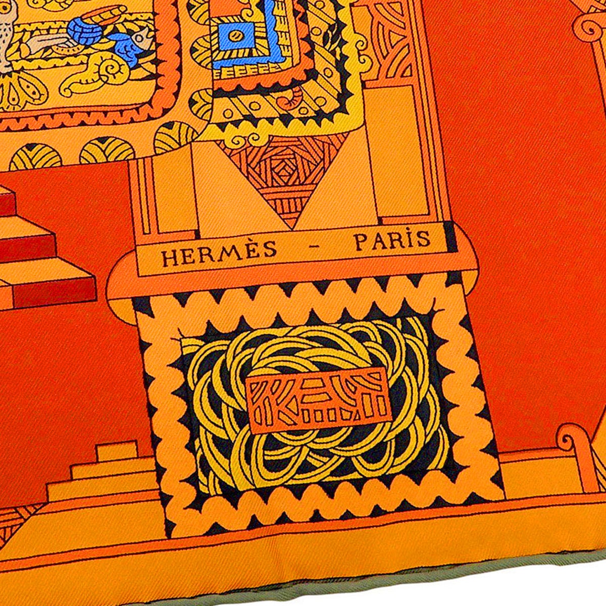 エルメス HERMES カレ90 スカーフ ASTRES et SOLEILS 天体と太陽