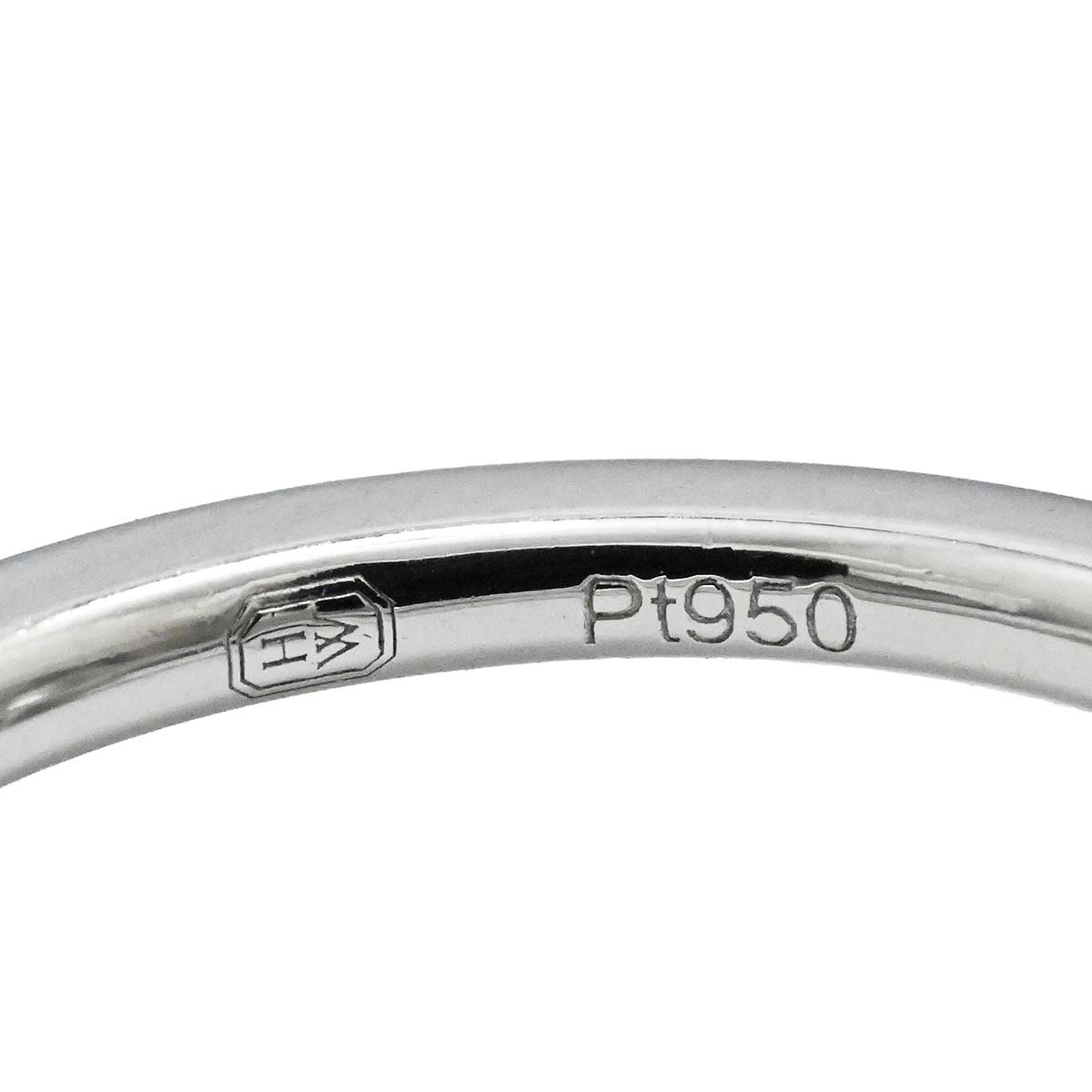 ハリーウィンストン HARRY WINSTON HW Ｐt950 ダイヤ0.73ct ベルエンゲージメント ソリテールリング ダイヤリング サイズ5号 レディース 3672