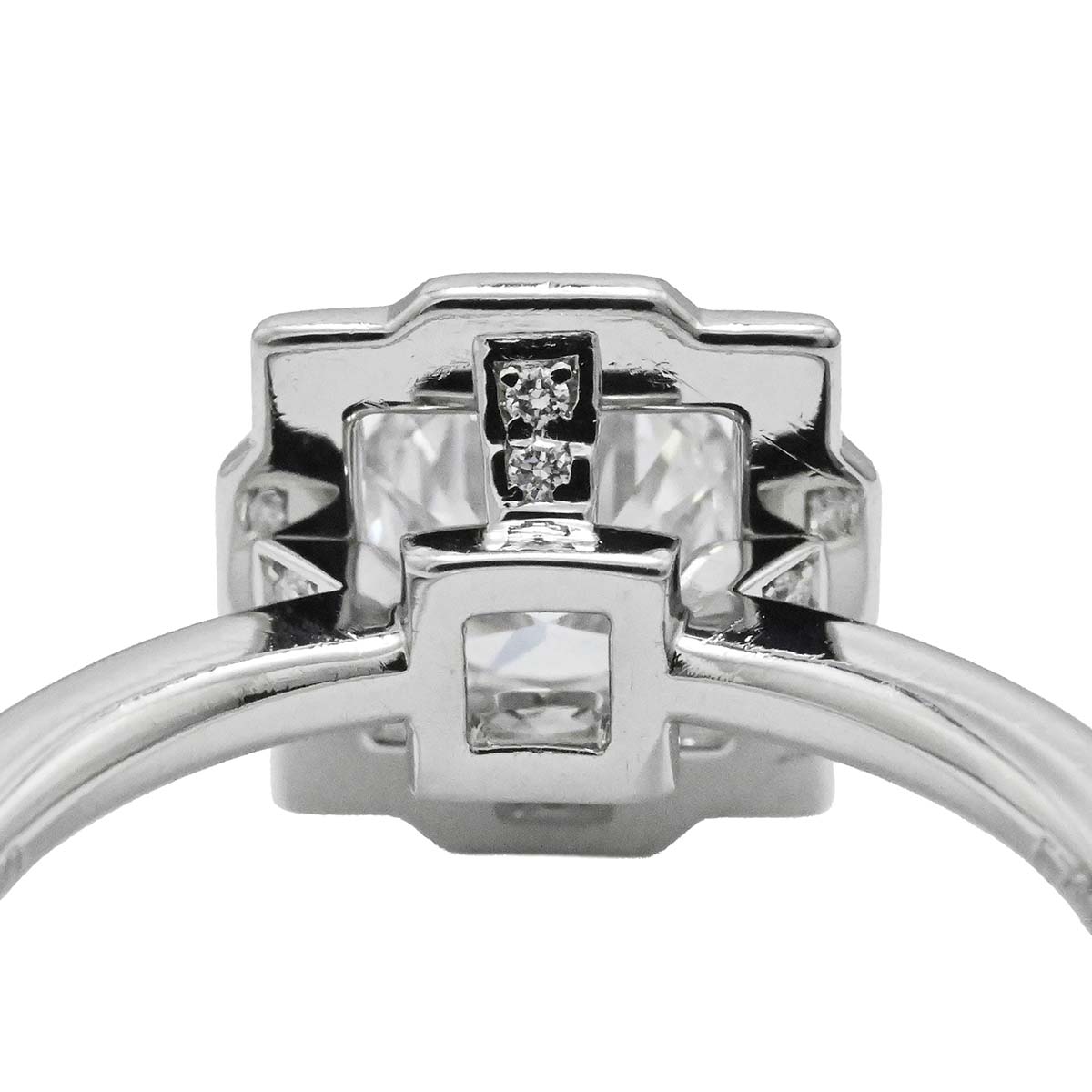 ハリーウィンストン HARRY WINSTON HW Ｐt950 ダイヤ0.73ct ベルエンゲージメント ソリテールリング ダイヤリング サイズ5号 レディース 3672