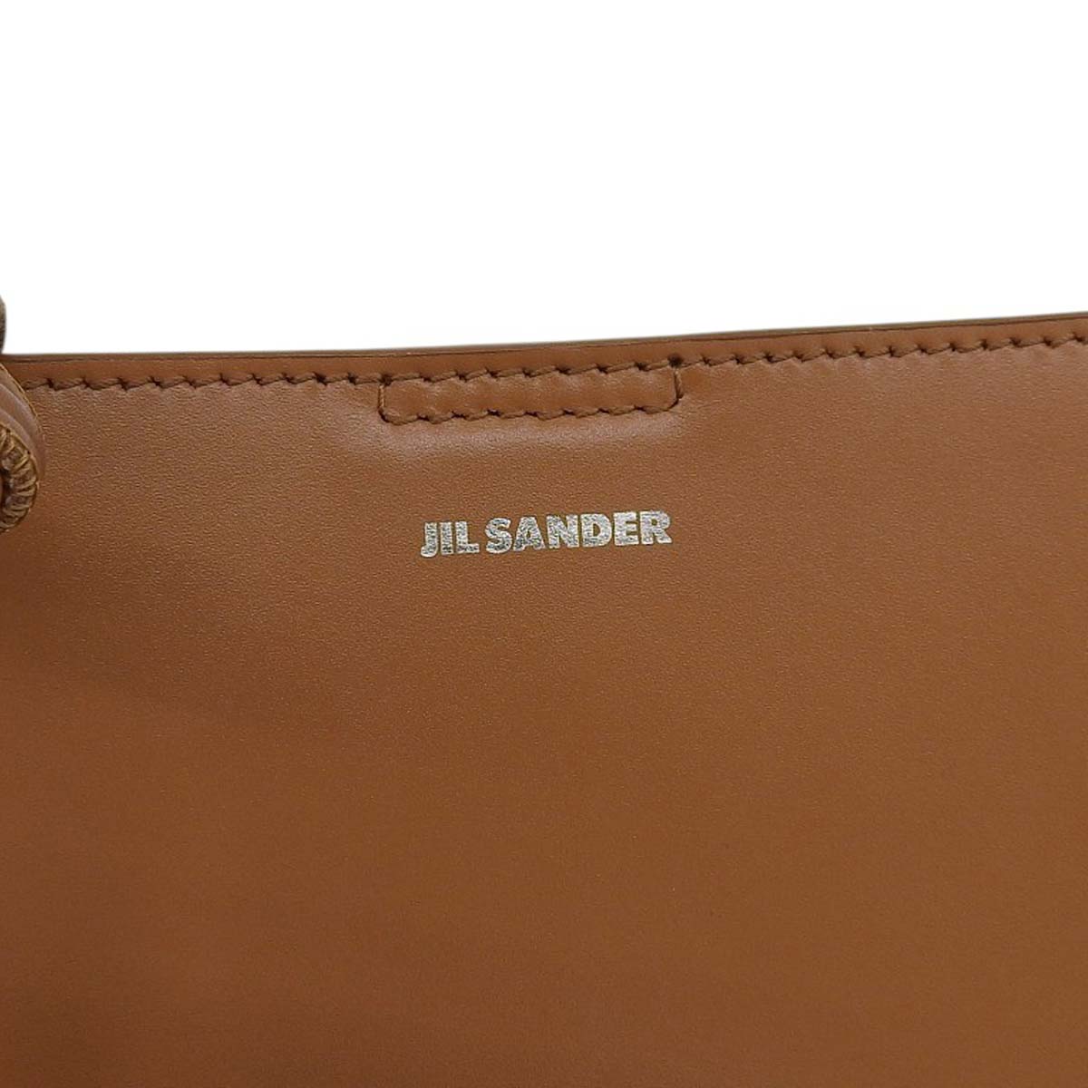 ジルサンダー JIL SANDER タングルスモール ショルダーバッグ 斜め掛け レザー キャメル レディース 4632