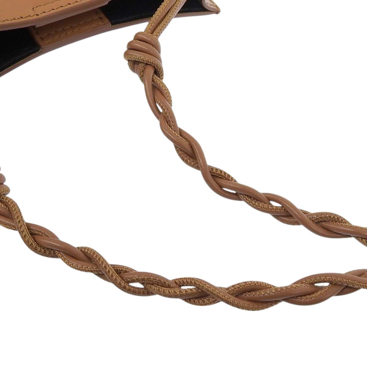 ジルサンダー JIL SANDER タングルスモール ショルダーバッグ 斜め掛け レザー キャメル レディース 4632