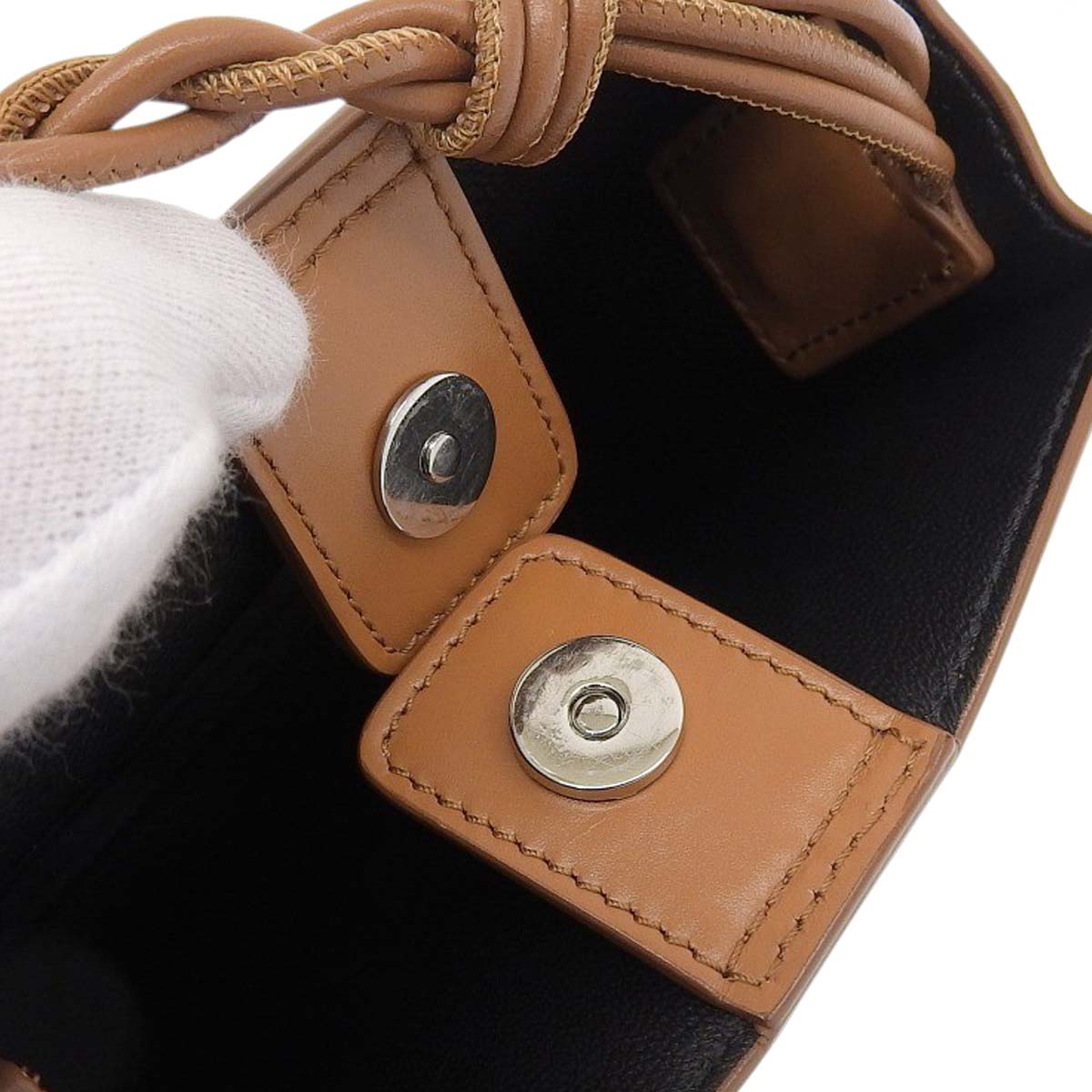 ジルサンダー JIL SANDER タングルスモール ショルダーバッグ 斜め掛け レザー キャメル レディース 4632