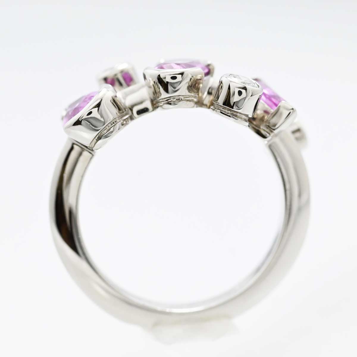 カルティエ メリメロ デリス マルチカラー リング 49 Pt950 3774