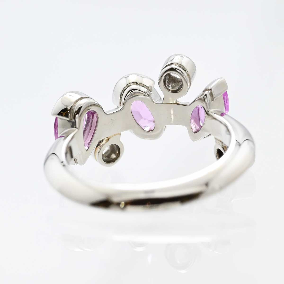 カルティエ メリメロ デリス マルチカラー リング 49 Pt950 3774 カルティエ メリメロ デリス マルチカラー リング 49 Pt950 3774