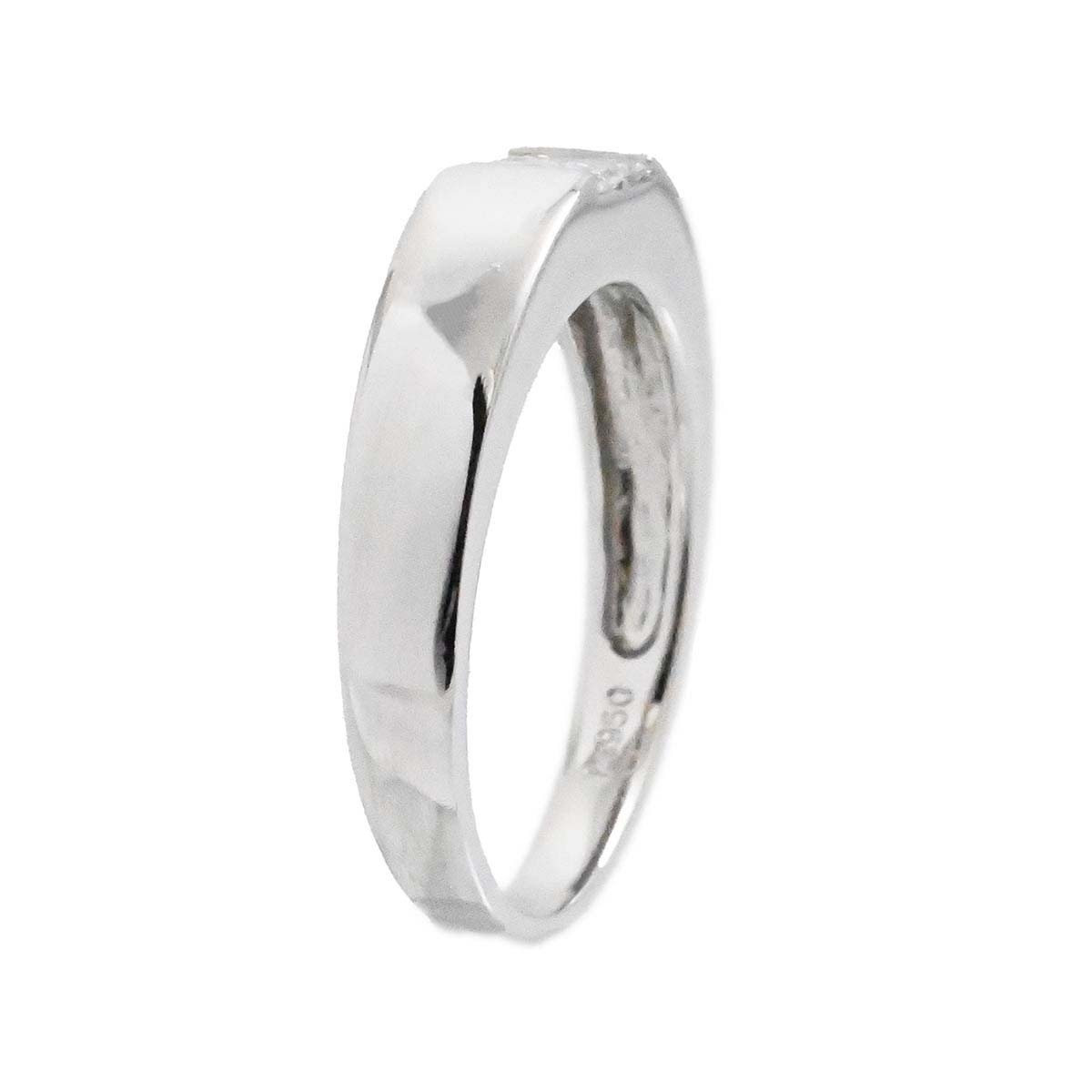 ヴァンドーム VENDOME PT950 プラチナ ダイヤ0.20ct リング 9号 レディース  3600