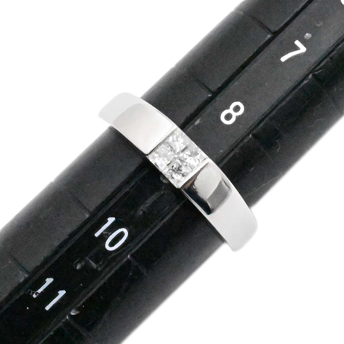 ヴァンドーム VENDOME PT950 プラチナ ダイヤ0.20ct リング 9号 レディース  3600