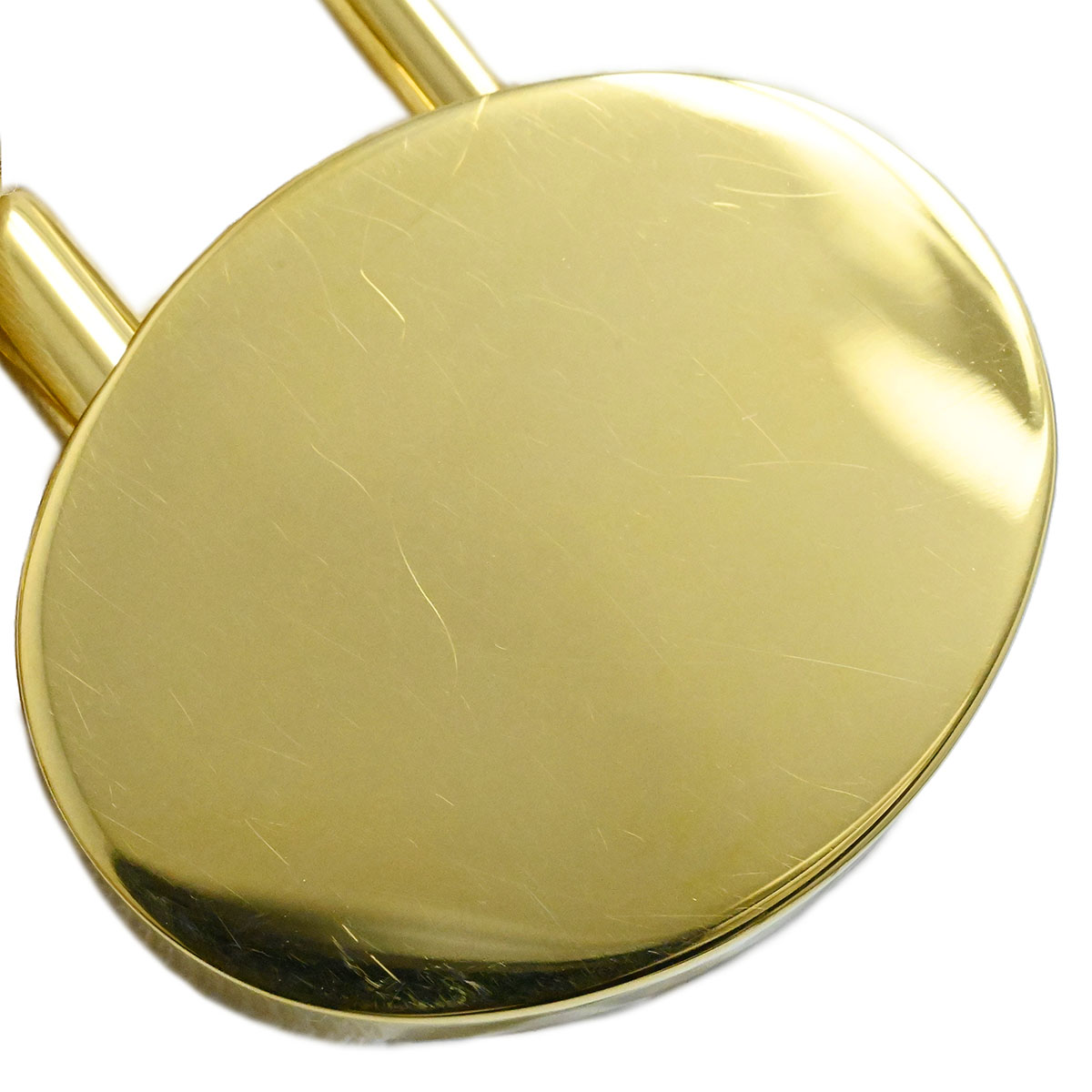 エルメス HERMES カデナ 2003限定 地中海 チャーム キーホルダー バックチャーム ゴールド レディース メンズ  3896