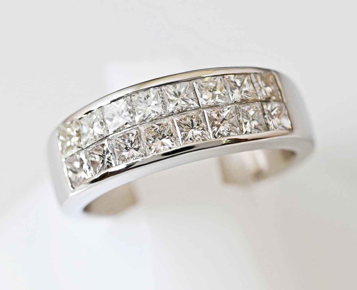 割引購入 シャレード PT900 プラチナ ダイヤ1.20ct リング ブランド プラチナ台