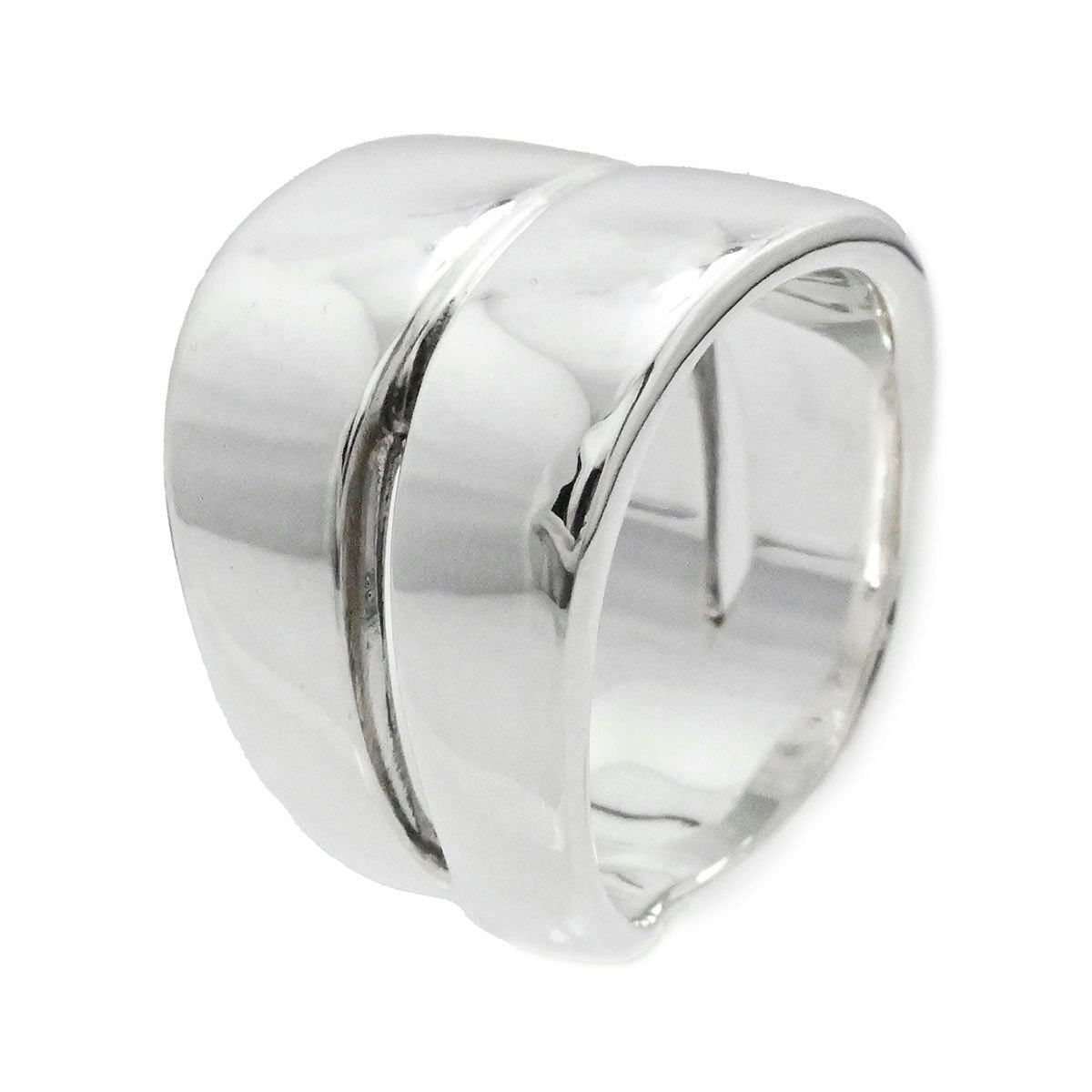 エルメス HERMES SV925 シルバーリング シルバー サイズ51 レディース メンズ  3762