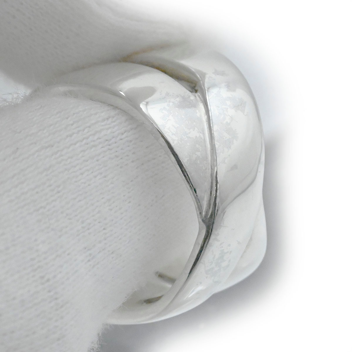 エルメス HERMES SV925 シルバーリング シルバー サイズ51 レディース メンズ  3762