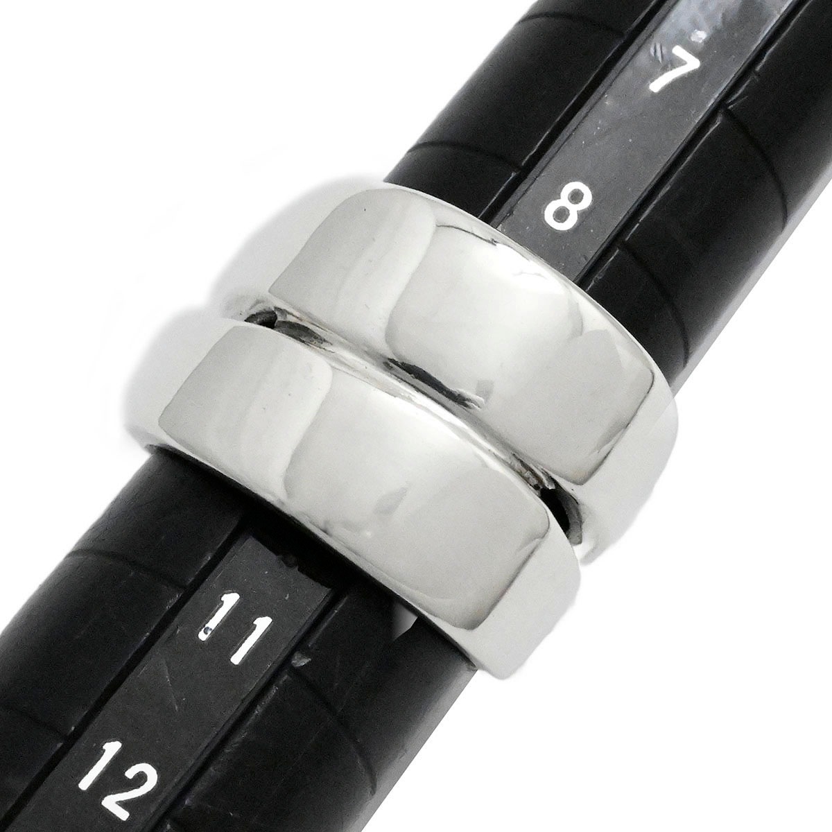 エルメス HERMES SV925 シルバーリング シルバー サイズ51 レディース メンズ  3762