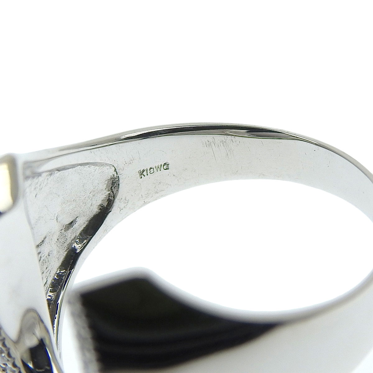 K18WG ホワイトゴールド ダイヤモンド 0.30ct リング 指輪 23号 レディース 8194