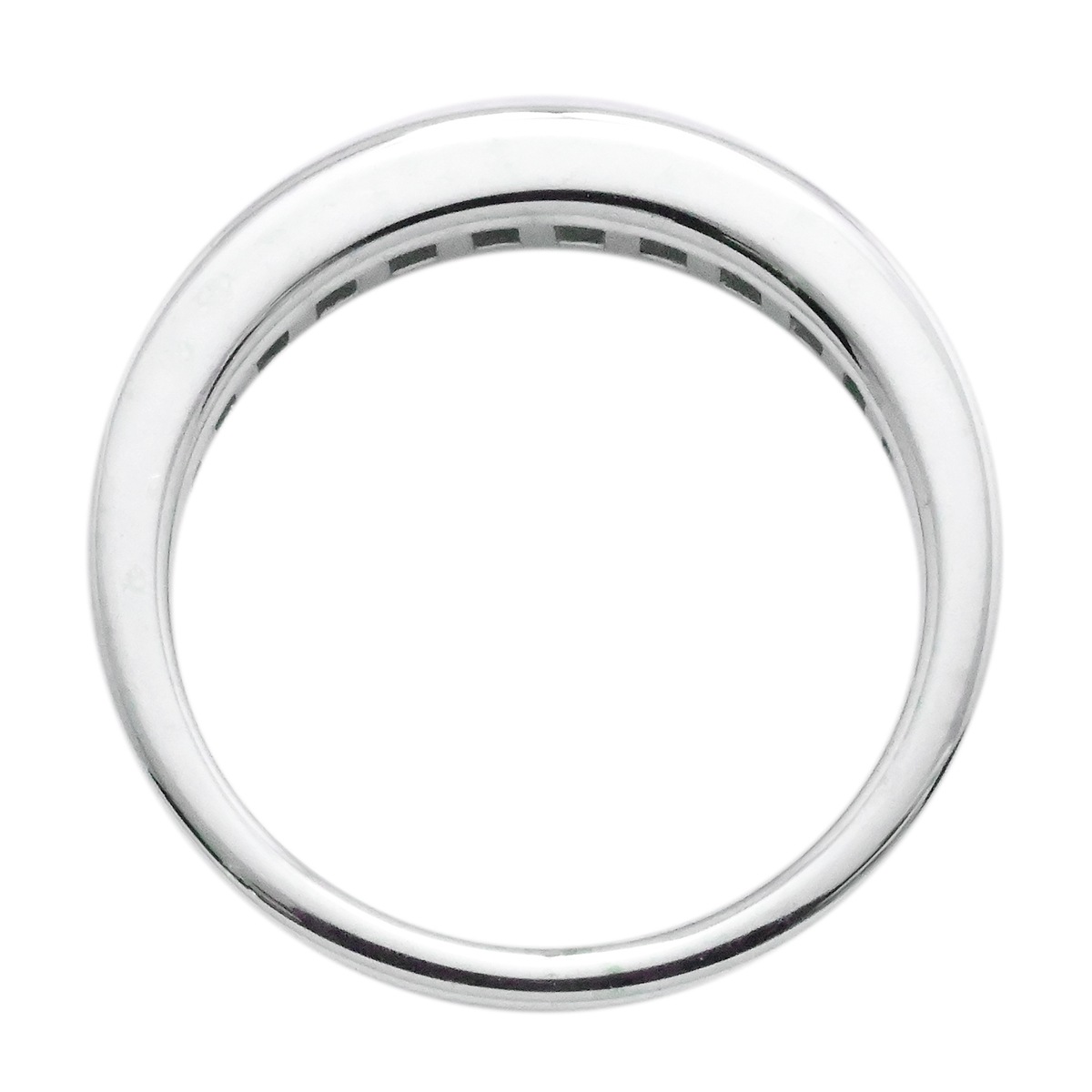 ポンテヴェッキオ Ponte Vecchio 750WG ホワイトゴールド ダイヤ0.33ct ハーフエタニティリング ダイヤモンド レディース サイズ7号  2022