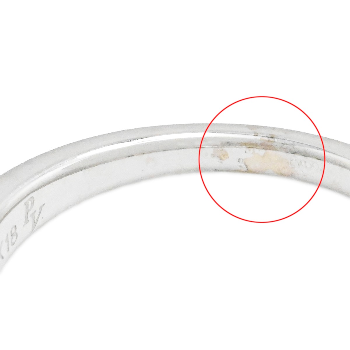 ポンテヴェッキオ Ponte Vecchio 750WG ホワイトゴールド ダイヤ0.33ct ハーフエタニティリング ダイヤモンド レディース サイズ7号  2022