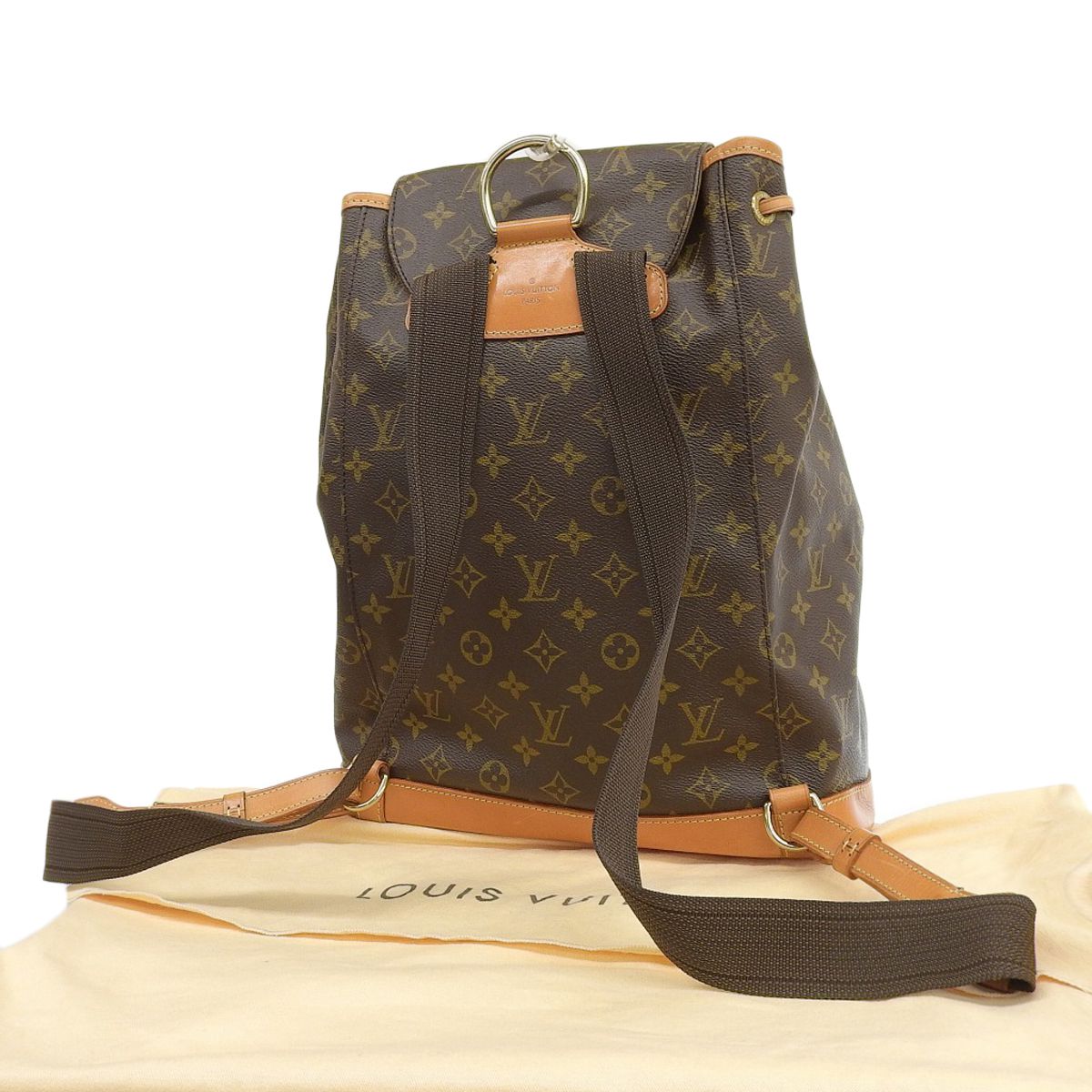 ルイヴィトン LOUIS VUITTON モノグラム モンスリGM リュック モノグラム・キャンバス レディース M51135 4102