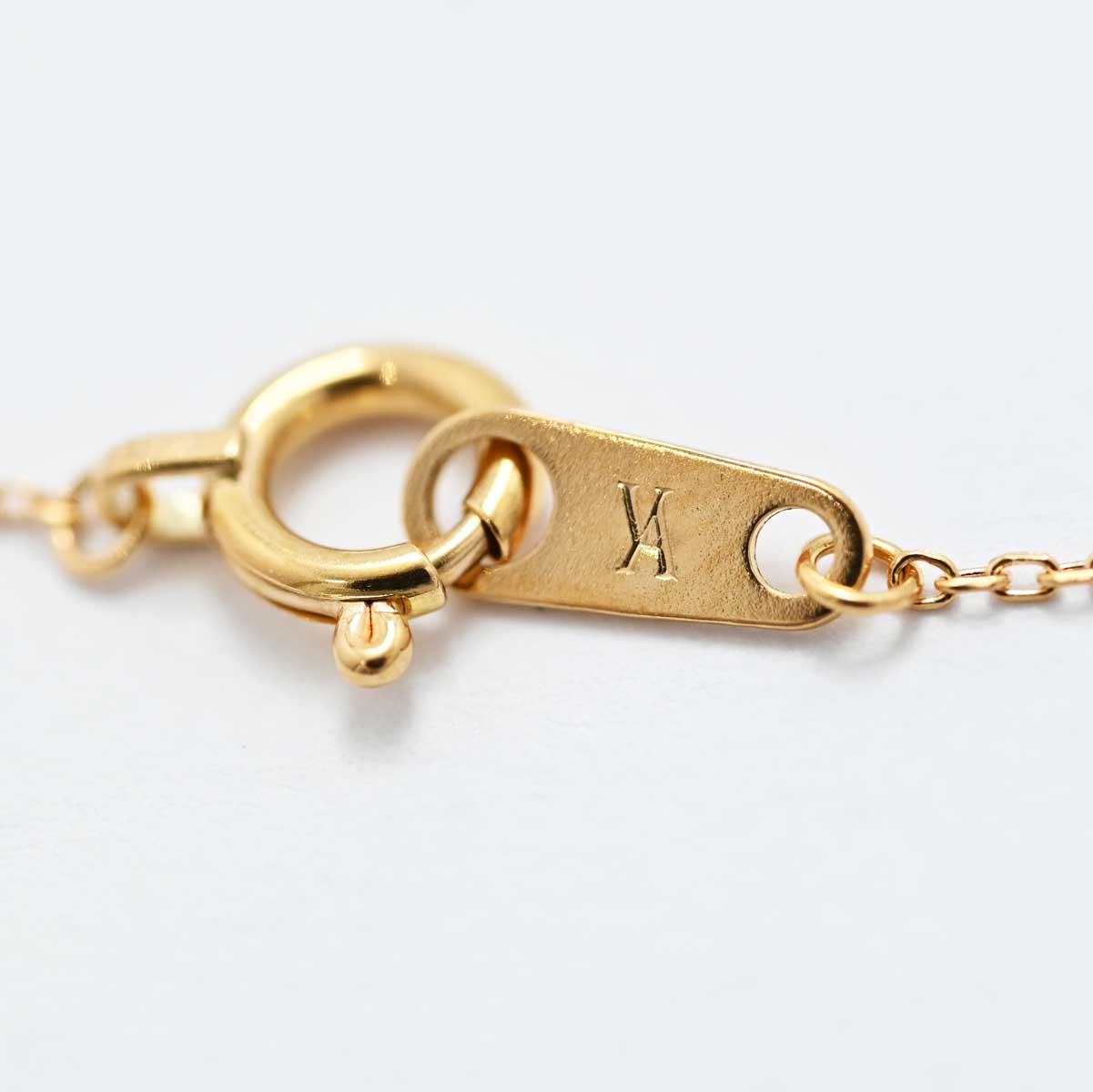 ヴァンドーム Vendome K18PG ダイヤ0.12ct ハート ネックレス アクセサリー 3312