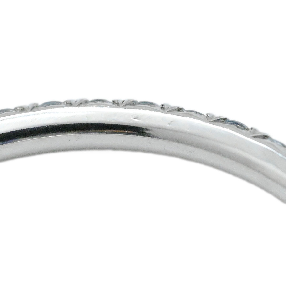 ティファニー TIFFANY & Co. 750WG ホワイトゴールド メトロリング