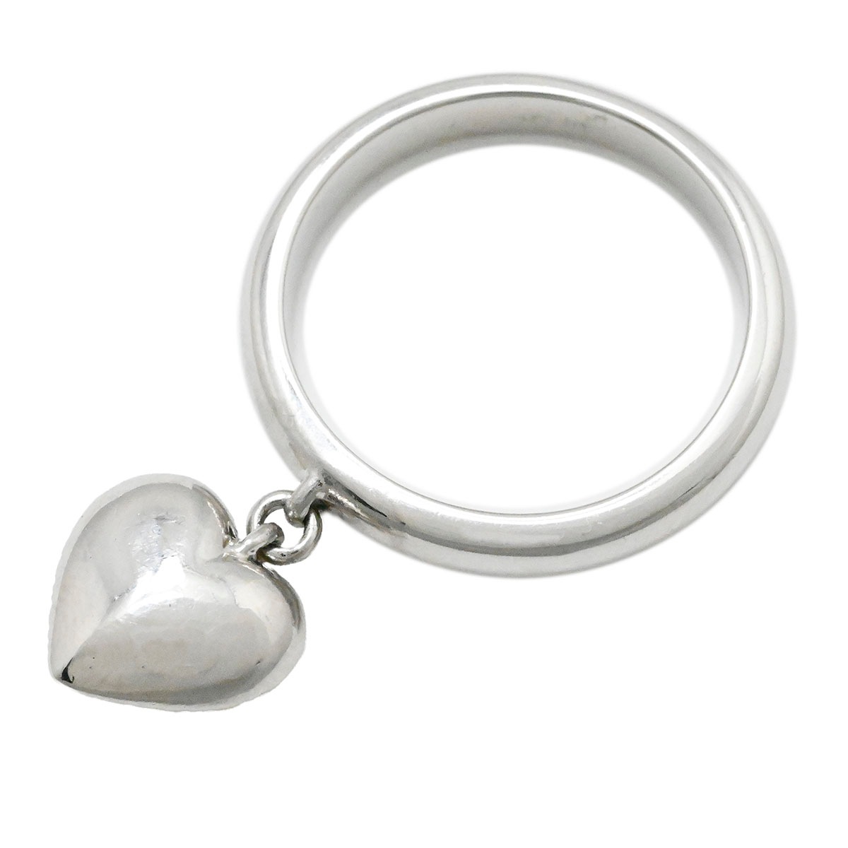 ティファニー TIFFANY & Co. Pt950 ダイヤ プラチナ センチメンタルハート パヴェダイヤ リング サイズ10号 レディース