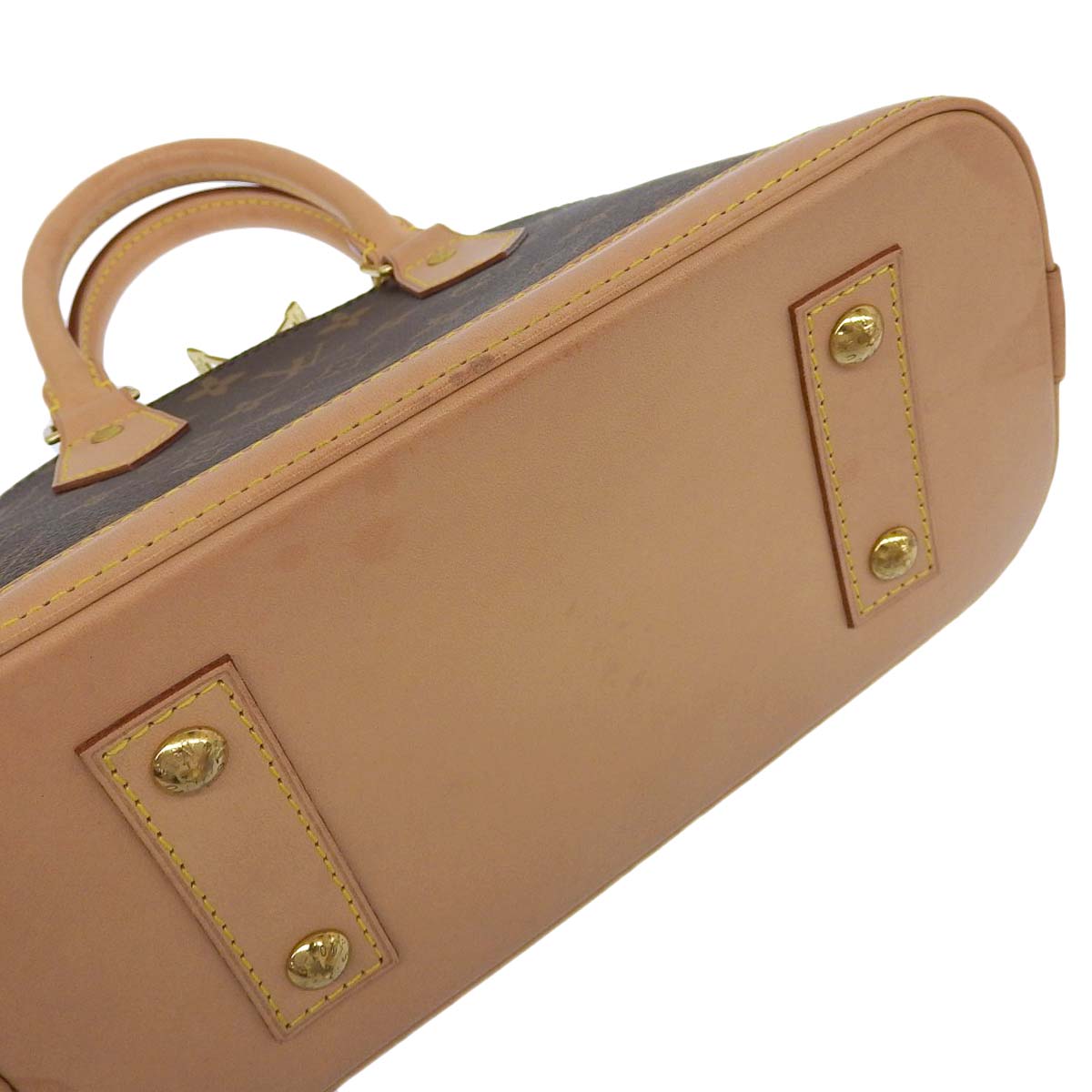 ルイヴィトン LOUIS VUITTON モノグラム アルマ BB ショルダーバッグ ハンドバッグ ブラウン レディース M53512 4262