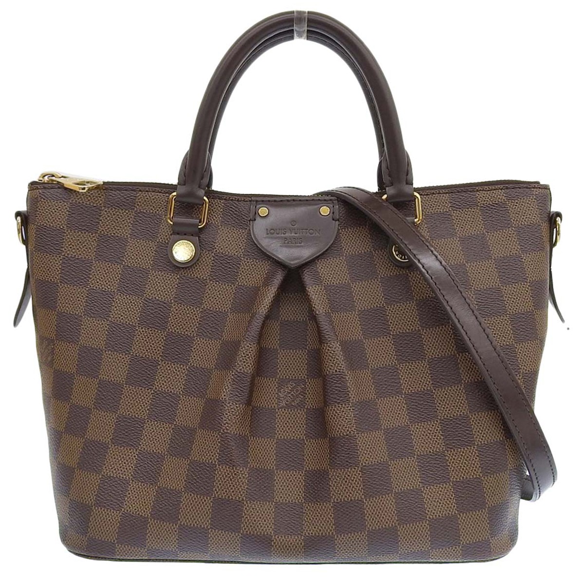 ルイヴィトン LOUIS VUITTON ダミエ シエナPM 2way ショルダーバッグ ハンドバッグ ダミエキャンバス ブラウン レディース N41545 4263