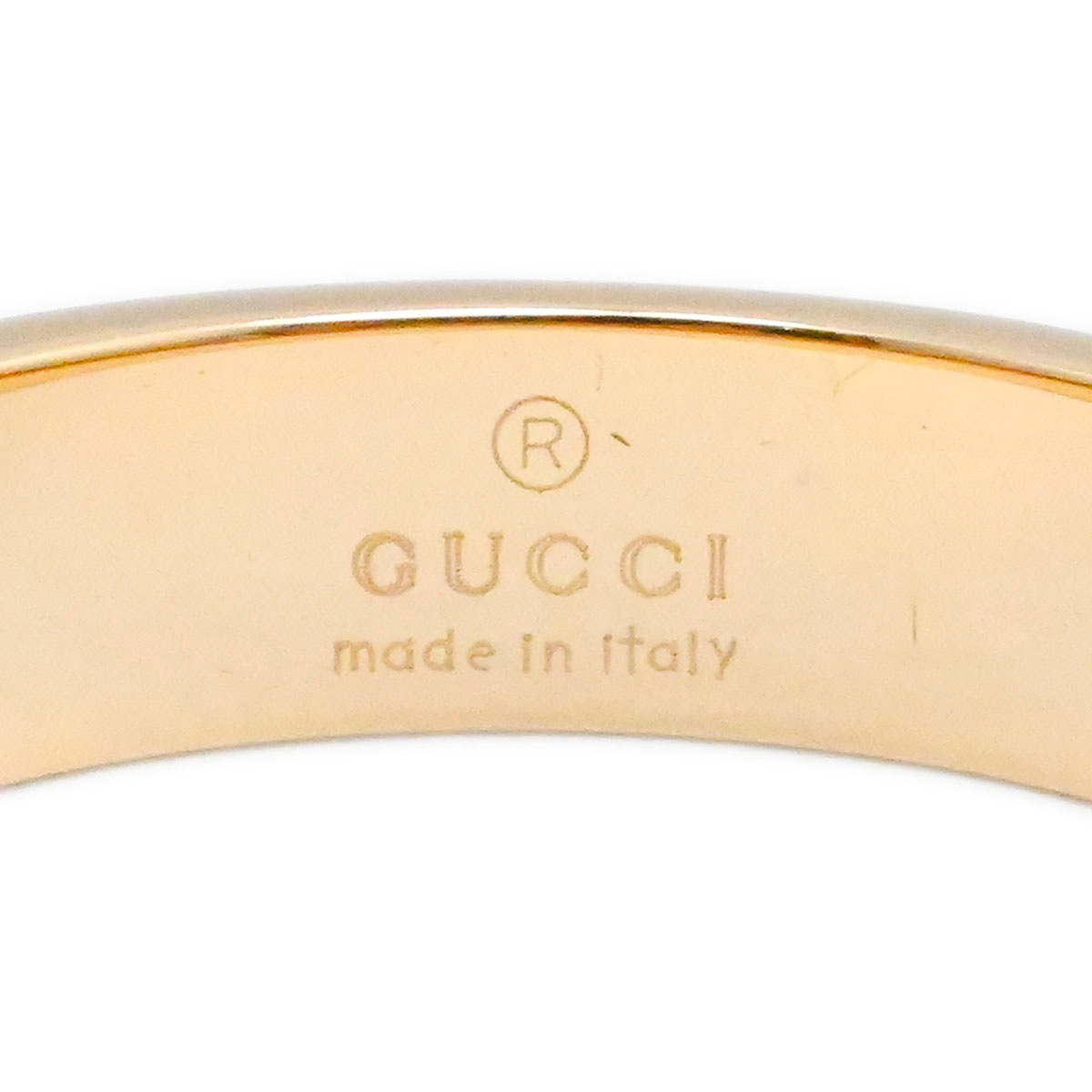 グッチ GUCCI 750PG ピンクゴールド K18PG GGアイコンリング サイズ10号 レディース  3767