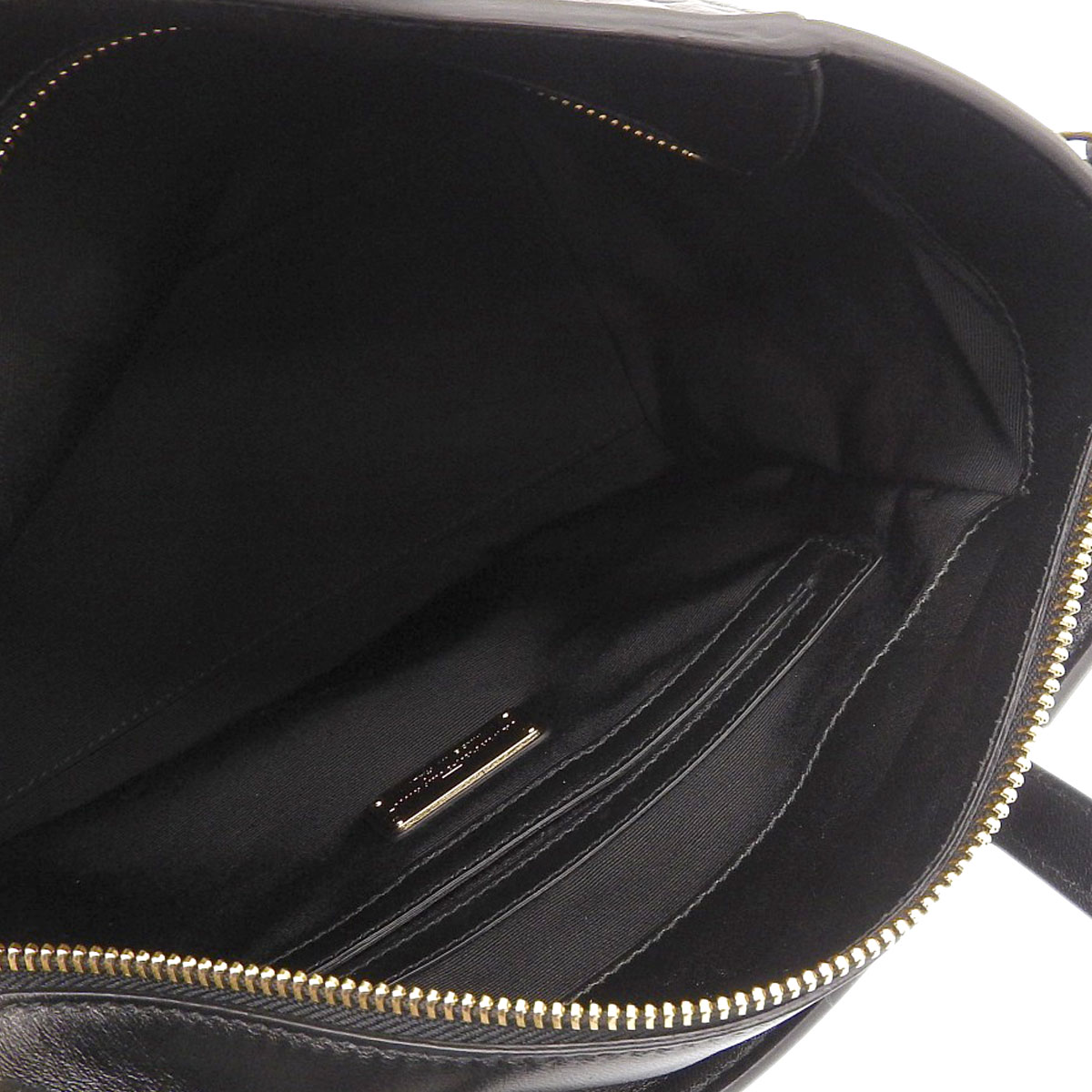 フェラガモ FERRAGAMO 2WAY トートバッグ ショルダーバッグ 型押しレザー ブラック レディース 4036