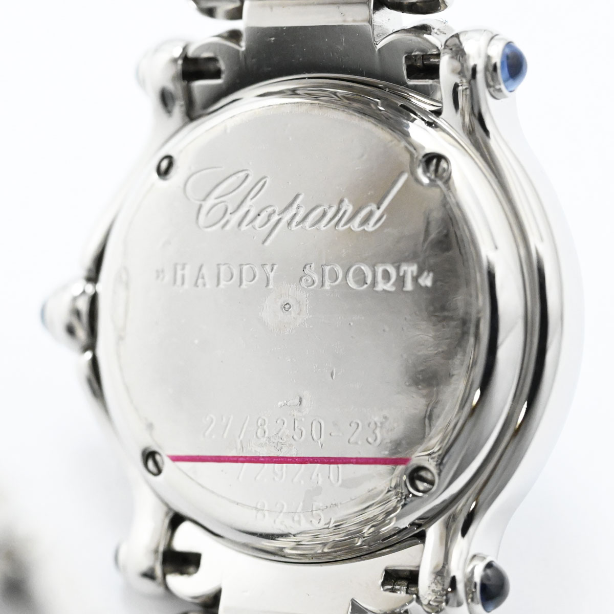 ショパール CHOPARD ハッピースポーツ ムーンスター ダイヤ レディース クォーツ SS  3455