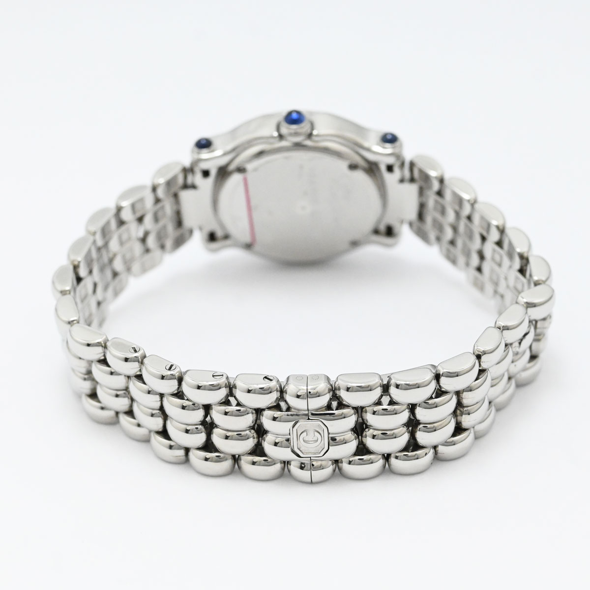 ショパール CHOPARD ハッピースポーツ ムーンスター ダイヤ レディース クォーツ SS  3455