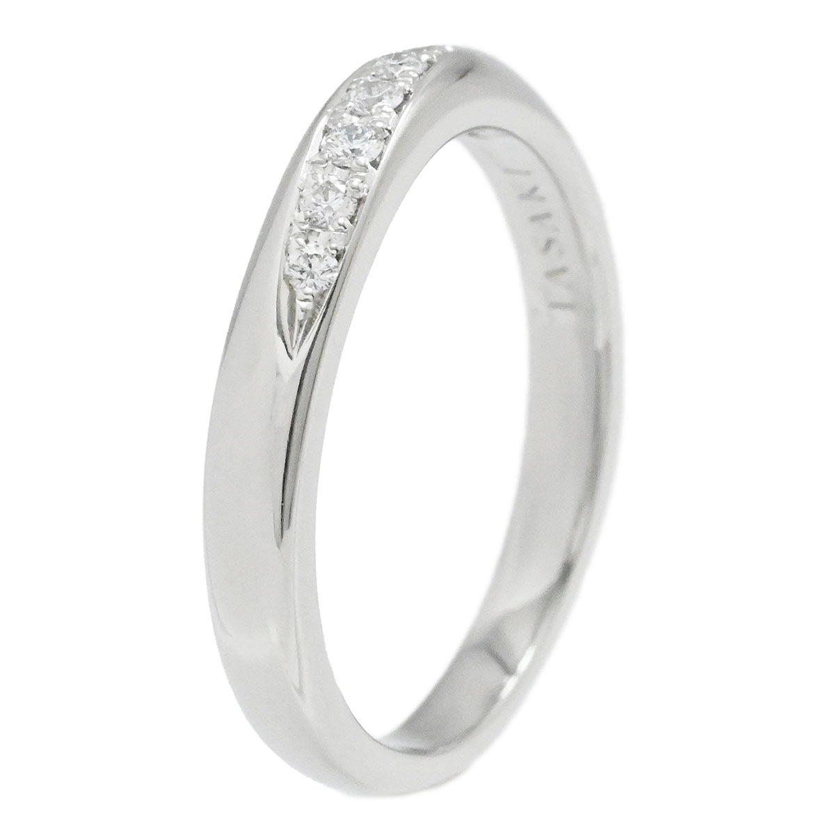 タサキ TASAKI Pt1000 ダイヤ0.09ct インフィニタ パヴェライン リング