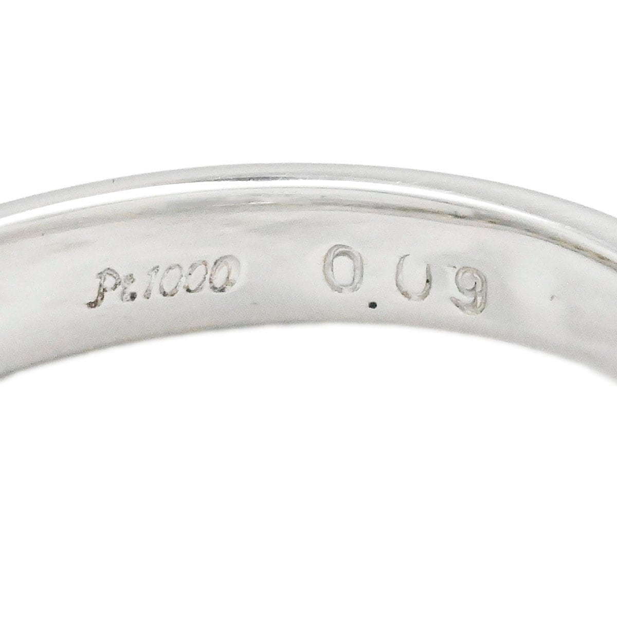 タサキ TASAKI Pt1000 ダイヤ0.09ct インフィニタ パヴェライン リング ダイヤモンド 10号 レディース  3913
