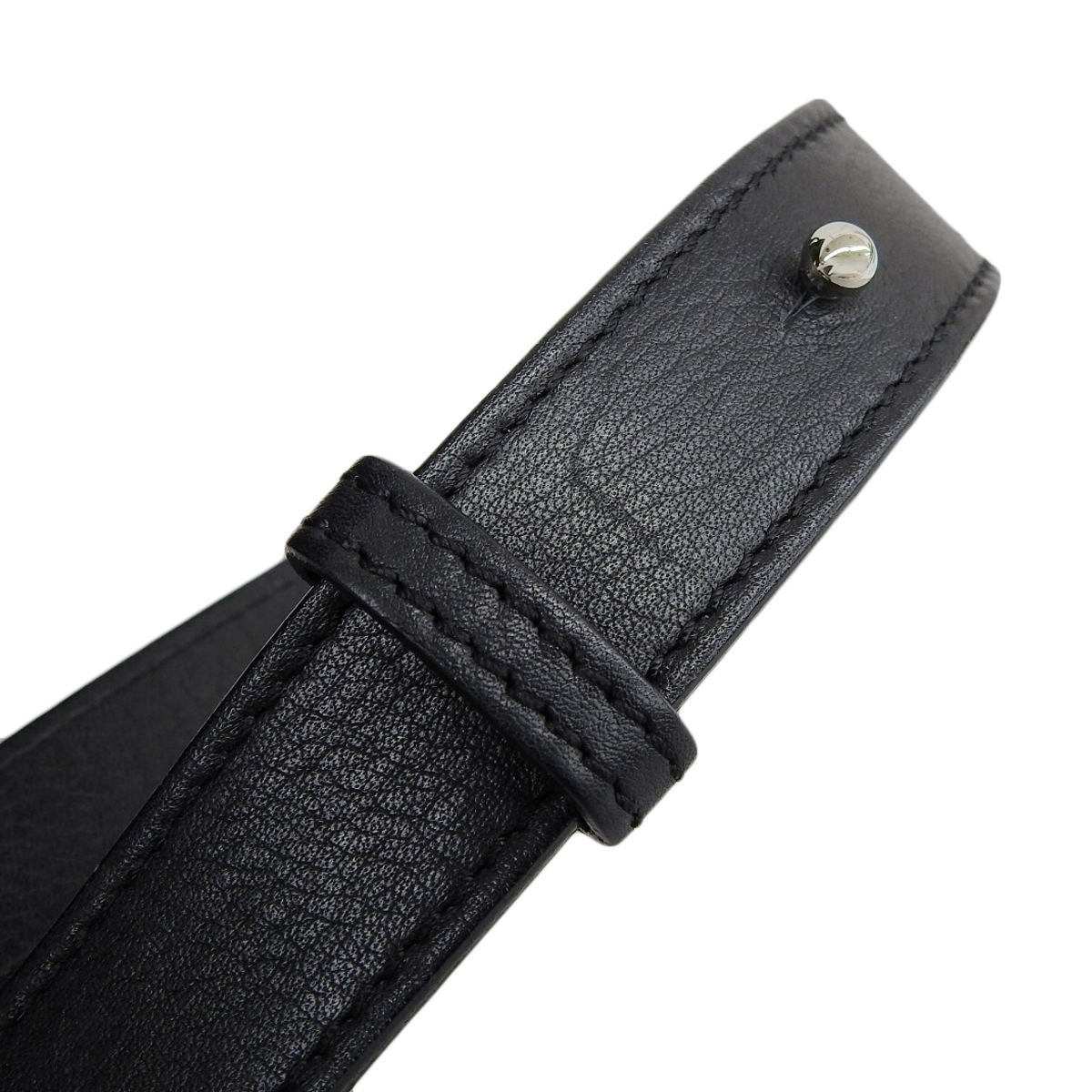 ロエベ LOEWE フラメンコ ミディアム アナグラム マグネットタイプ 2WAY ショルダーバッグ 肩掛け ななめ掛け レザー ブラック レディース 4734