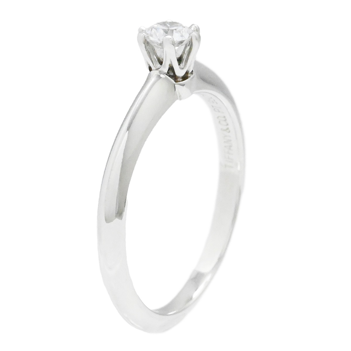 ティファニー TIFFANY & Co. PT950 プラチナ ダイヤ0.18ct