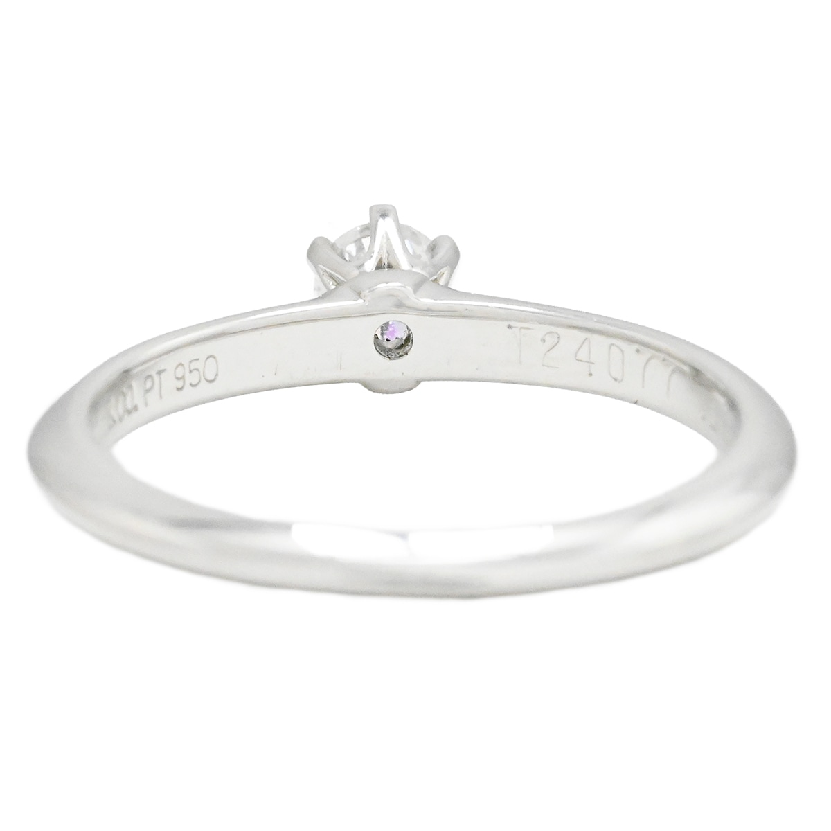 ティファニー TIFFANY & Co. PT950 プラチナ ダイヤ0.18ct