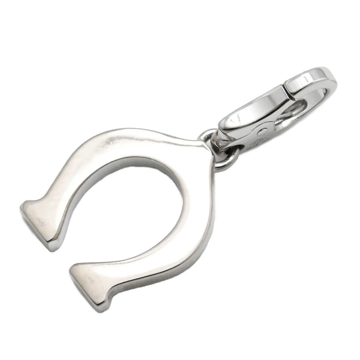 カルティエ CARTIER 750WG K18WG ホワイトゴールド 馬蹄 ホースシュー