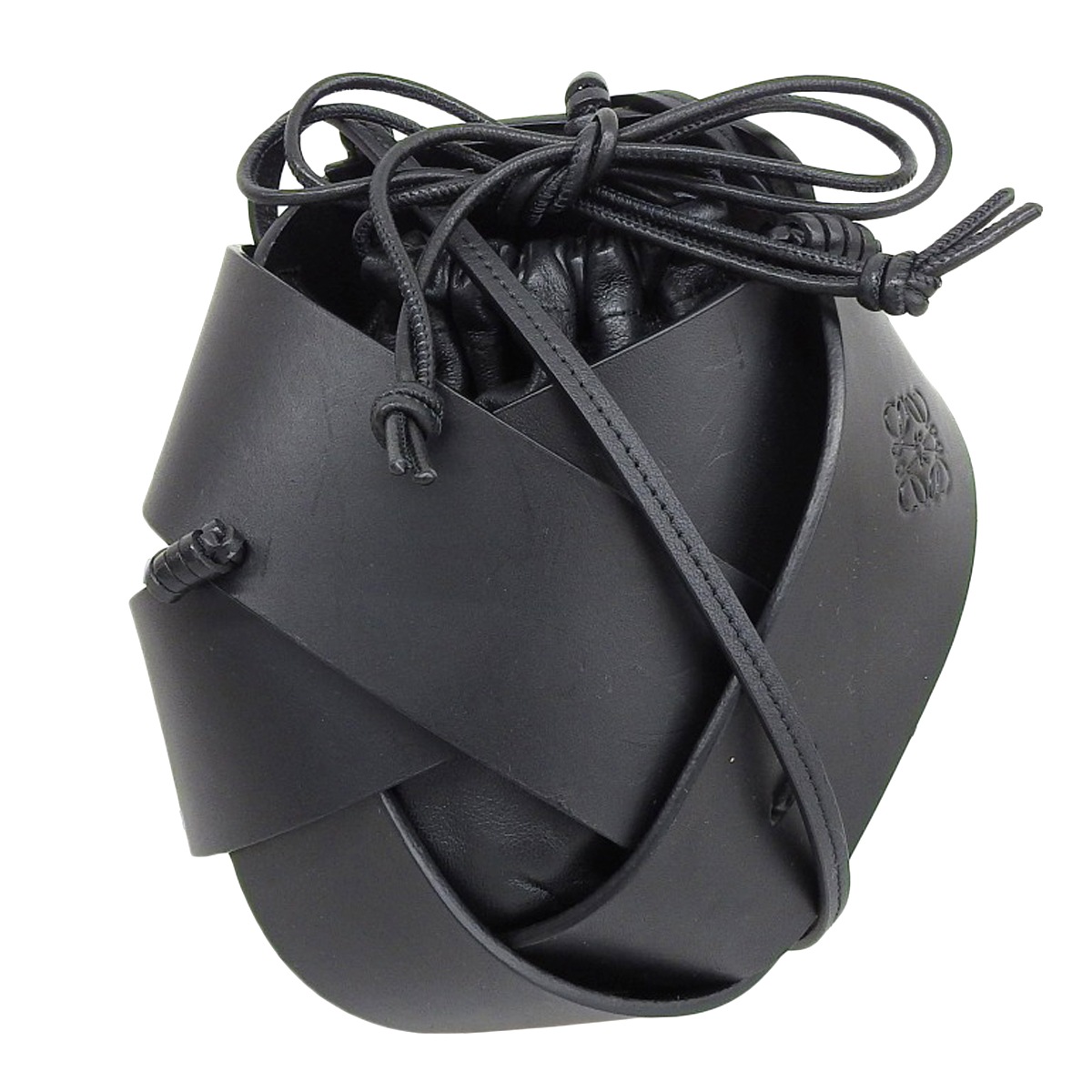 ロエベ LOEWE アナグラム 2WAY ショルダーバッグ 肩掛け ななめ掛け