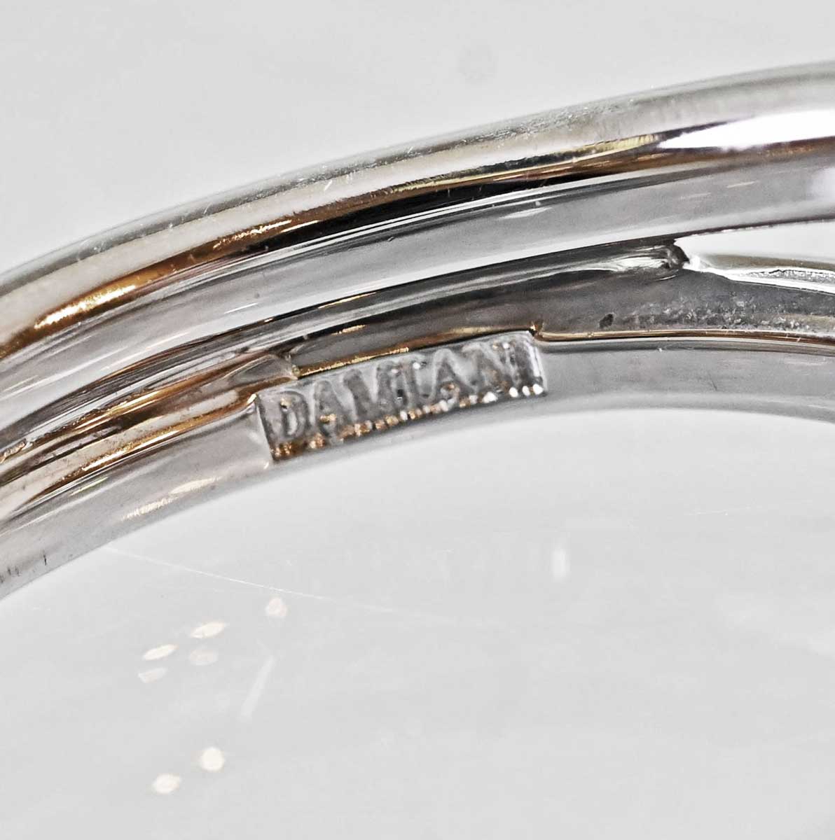 ダミアーニ DAMIANI 750ＷG ホワイトゴールド ダイヤ フラワーモチーフ リング 10.5号 7806