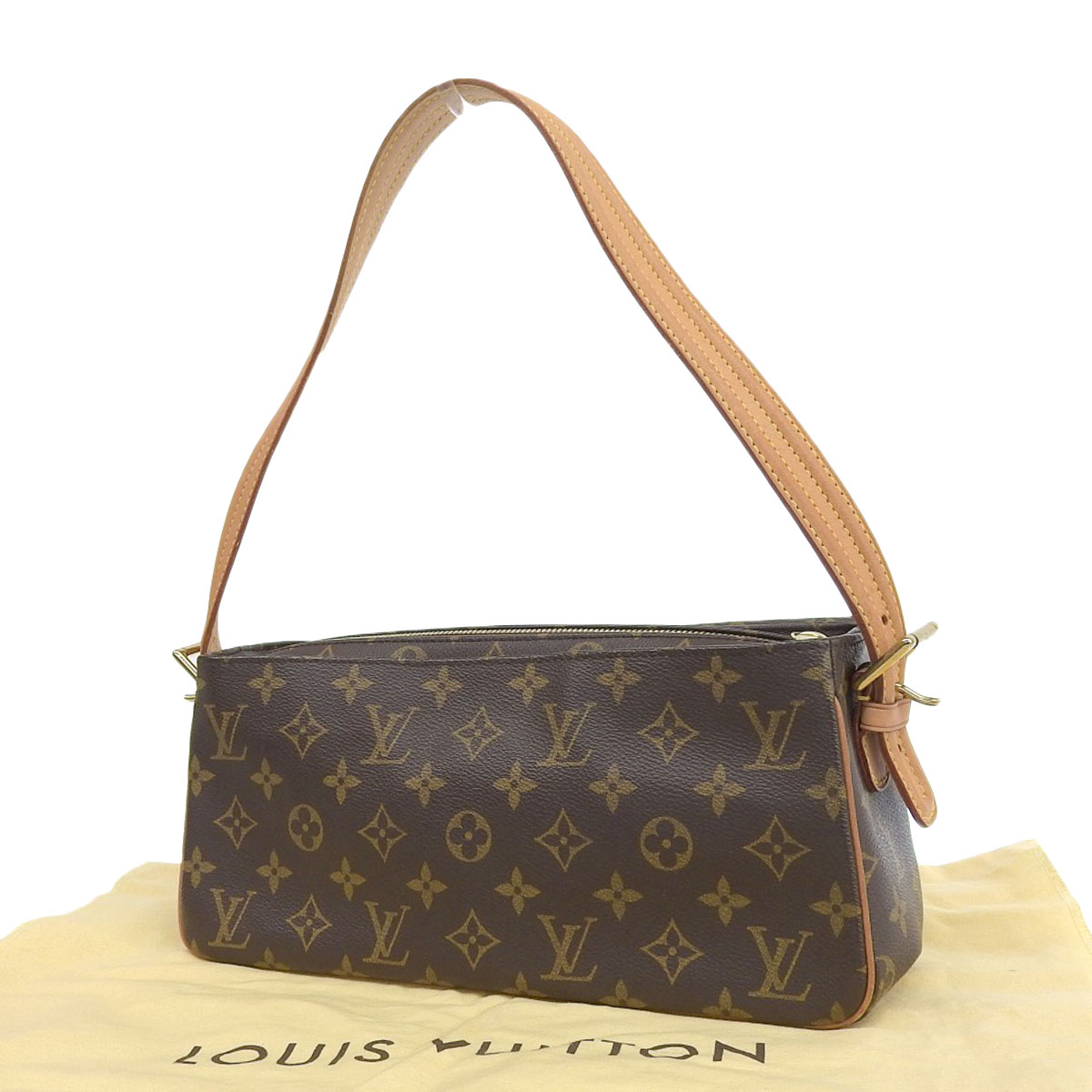 2-2133 LOUISVUITTON モノグラム ヴィバシテMM ハンドバッグ 2