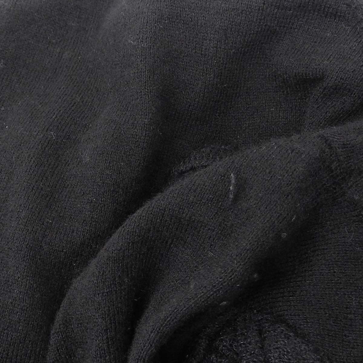 シャネル CHANEL ニット アンサンブル 長袖 スカート カシミア ブラック サイズ36 レディース 08A 4415