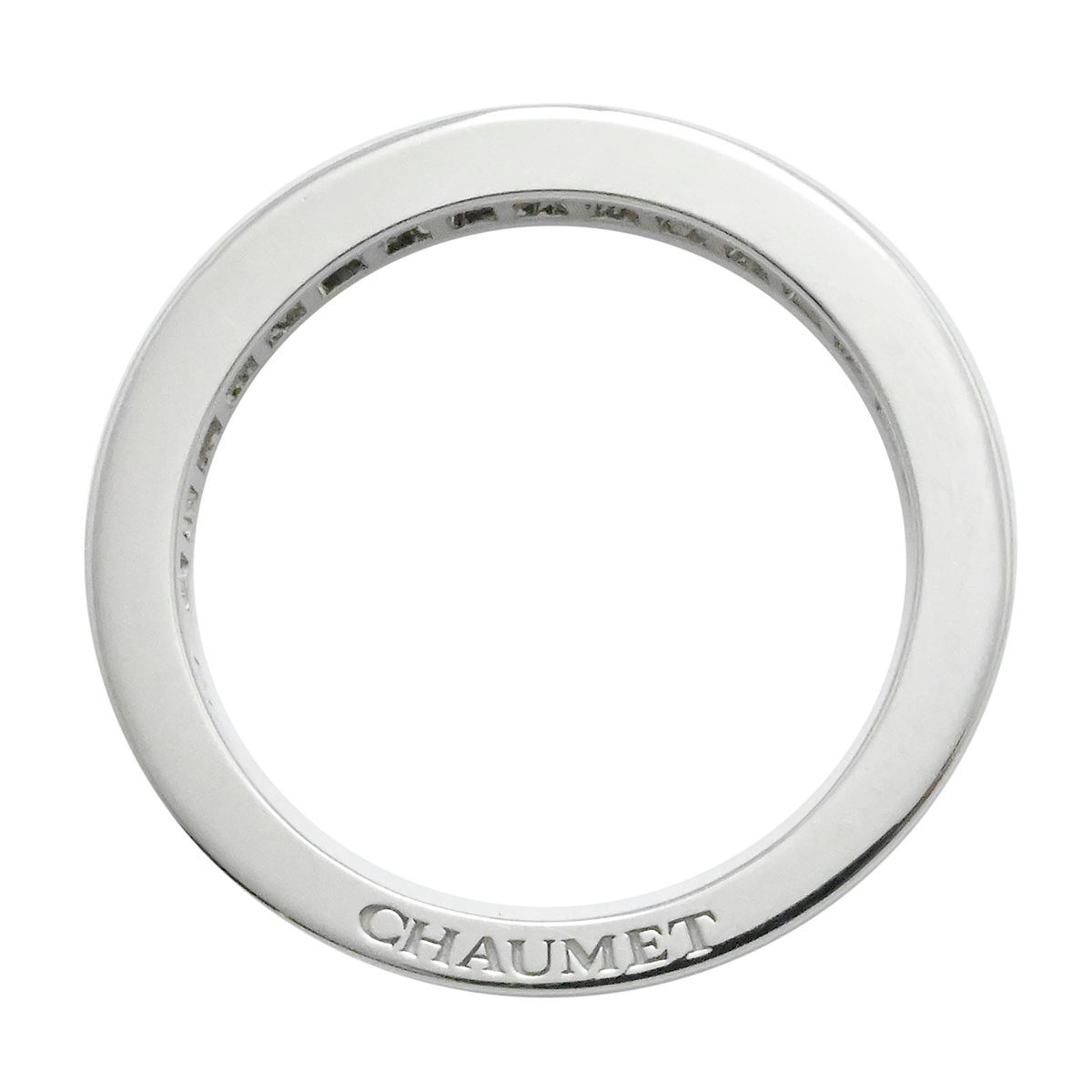 ショーメ CHAUMET PT950 プラチナ ハーフダイヤエタニティリング ダイヤモンド レディース サイズ11.5号  2030