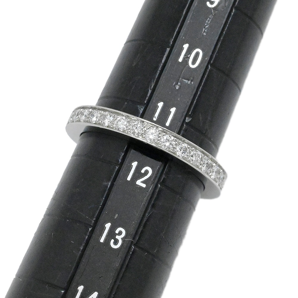 ショーメ CHAUMET PT950 プラチナ ハーフダイヤエタニティリング