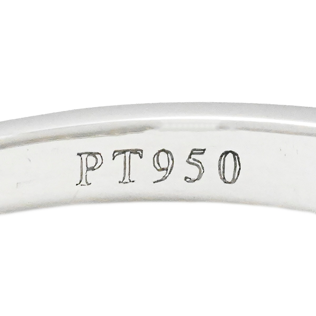 ティファニー TIFFANY & Co. PT950 プラチナ チャネルセッティング 