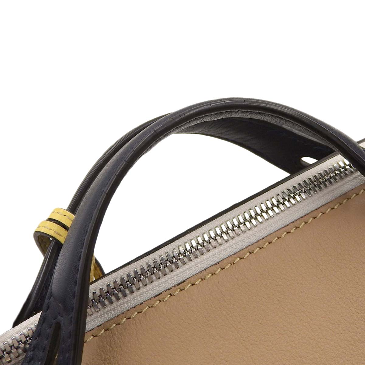 フェンディ FENDI バイザウェイ ミディアム 2WAY ショルダーバッグ ハンドバッグ レザー ベージュ系 レディース 4339