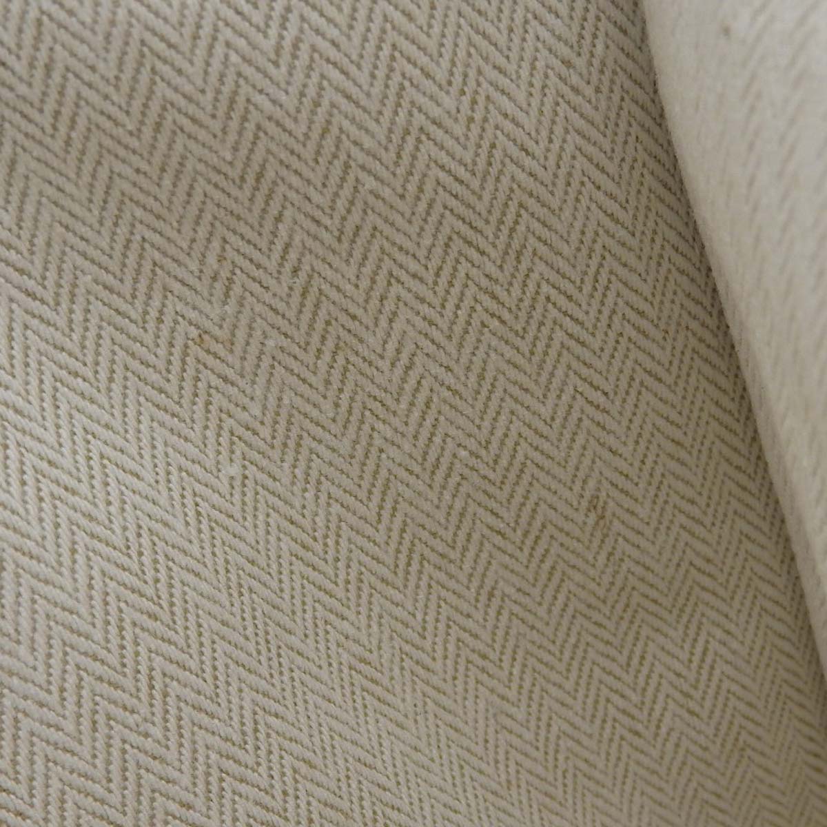 エルメス HERMES Hティサージュ 刺繍 ポーチ コットン ベージュ レディース 4644