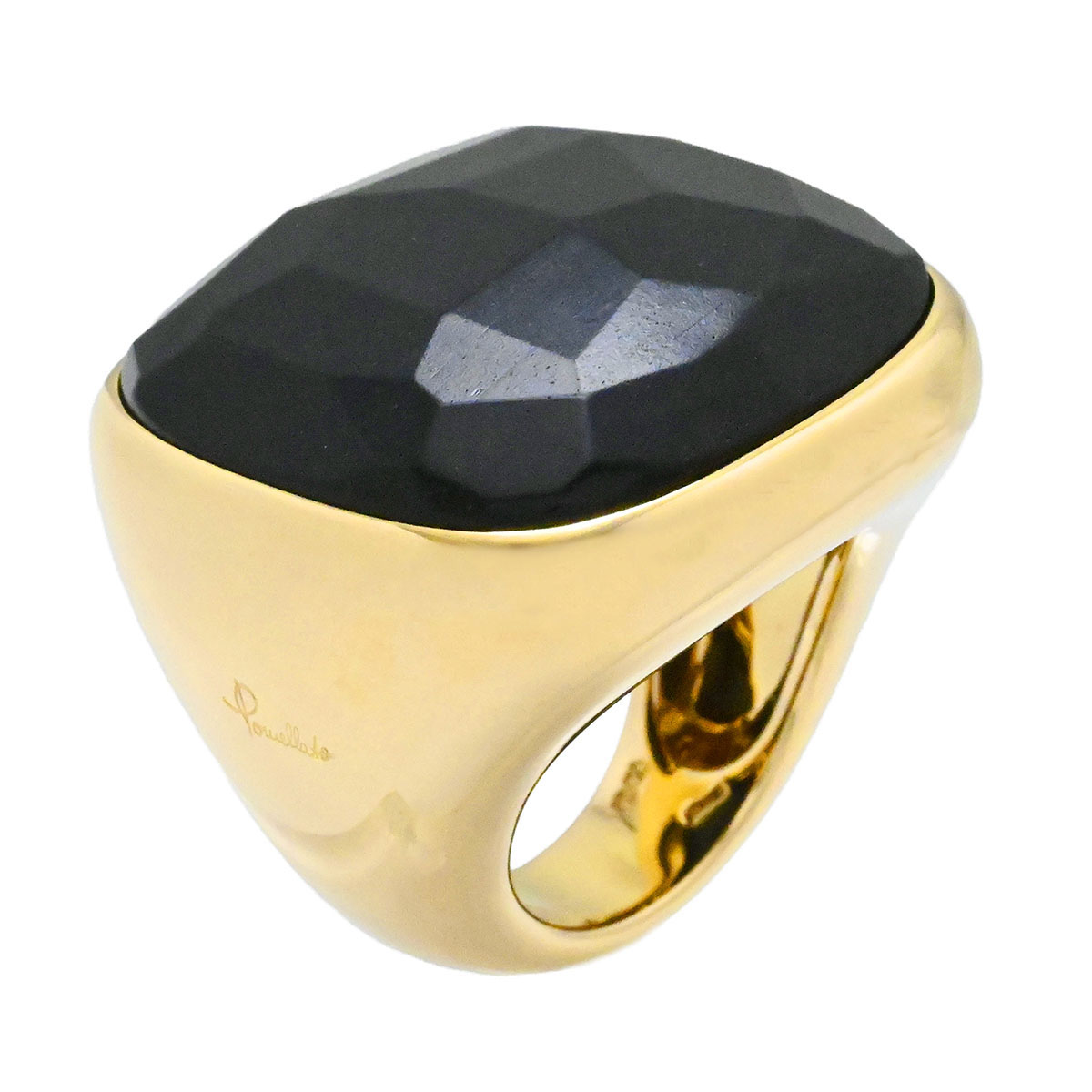 ポメラートPomellato 750PG K18PG ピンクゴールド ヴィクトリア ジェット リング サイズ11号 レディース  3917