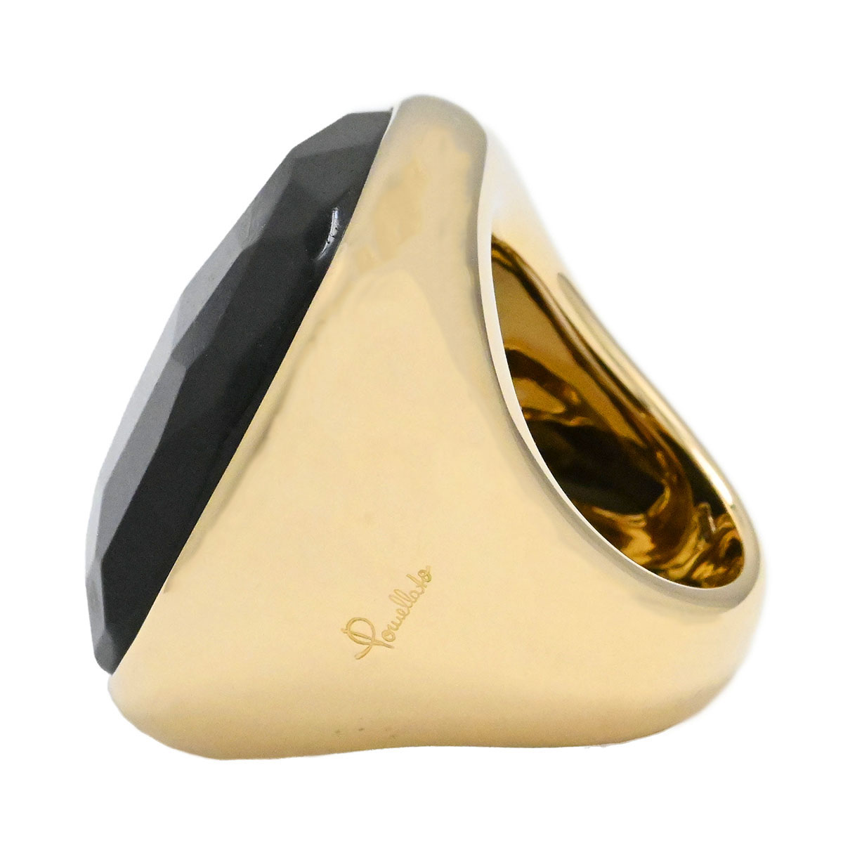 ポメラートPomellato 750PG K18PG ピンクゴールド ヴィクトリア ジェット リング サイズ11号 レディース  3917