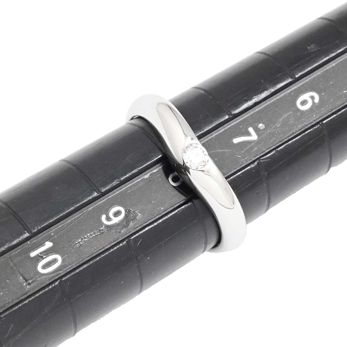 ブルガリ BVLGARI PT950 ダイヤ コロナリング プラチナ レディース 8号  3540